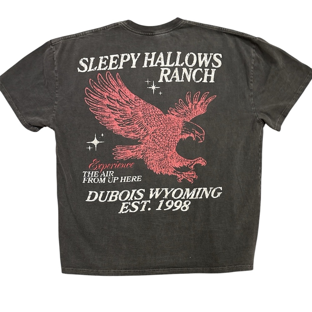 Dubois Wyoming Sleepy Hallows Ranch Black T-Shirt